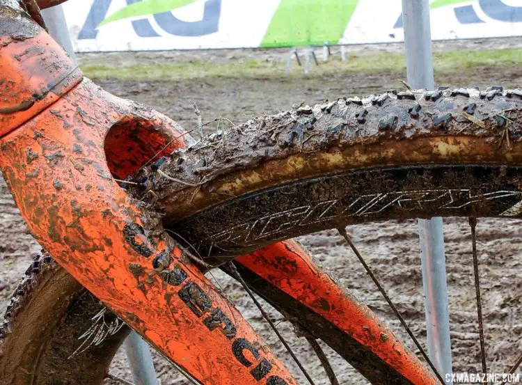 Still FMB's, but this time SSC Super Muds for the wretched course conditions at Bieles. © Cyclocross Magazine