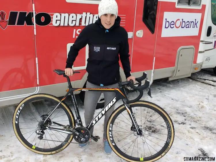 Sanne and Stevens have been a winning combo for years now. 2017 Cyclocross World Championships bikes. © Cyclocross Magazine