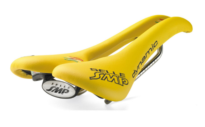 Selle SMP saddles are handcrafted in Italy and the Dynamic saddle