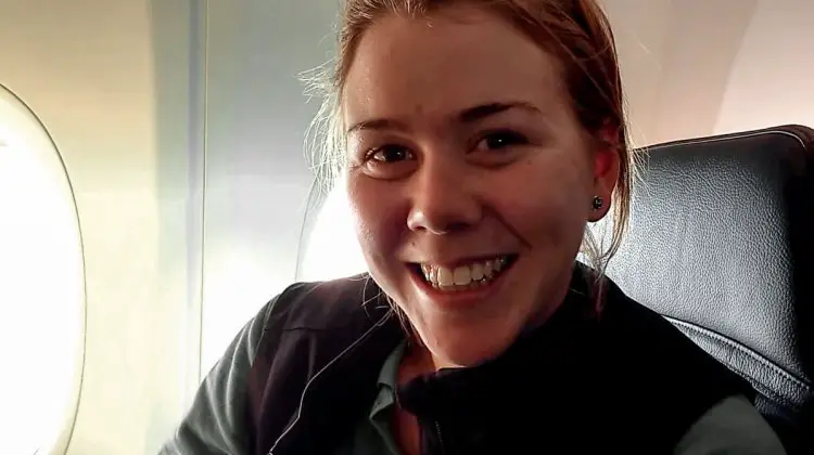 Thalita de Jong Interview - on a plane returning to Belgium.