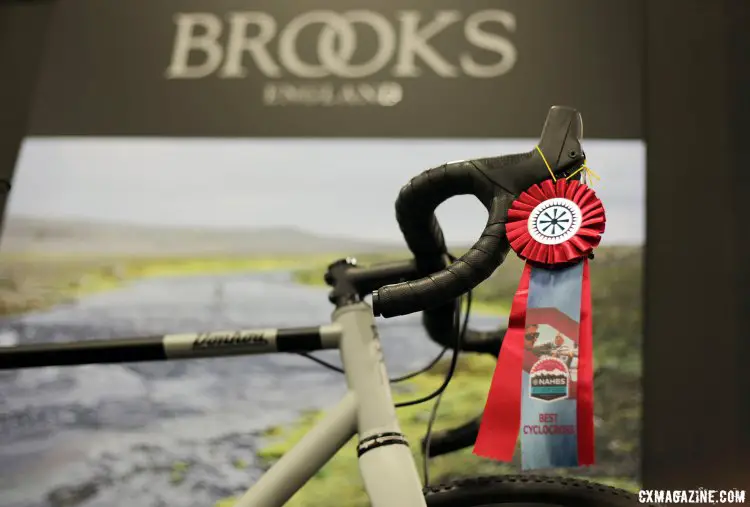 The Donhou DSSX takes home top honors with the Best Cyclocross Bike award. NAHBS 2017. © C. Fegan-Kim Cyclocross Magazine