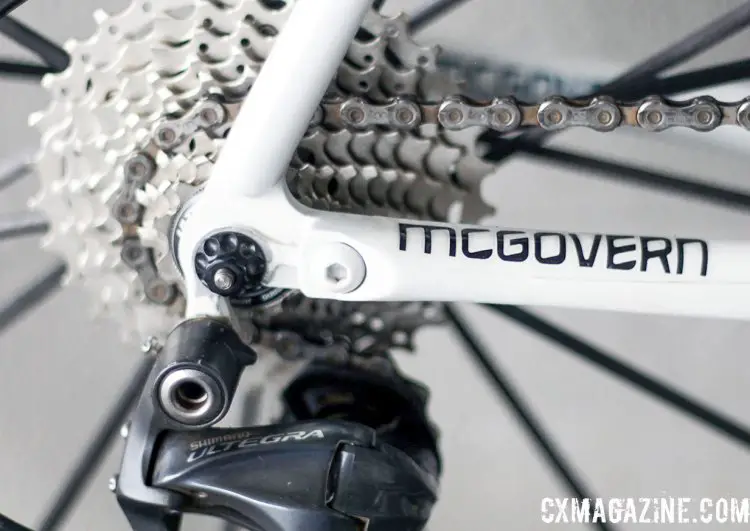 This frame, like last year's Gold Country, features a replaceable made-in-house hanger. © C. Fegan-Kim Cyclocross Magazine