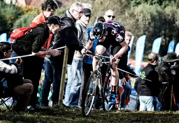 Koppenbergcross on his way to victory. Belgian CX Project. © Alan Draffan