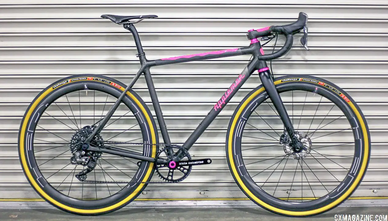 gravel bike pink