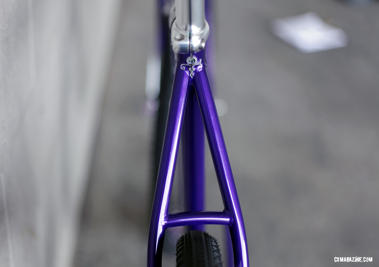 NAHBS Peacock Groove's Purple Reign Tribute Bike