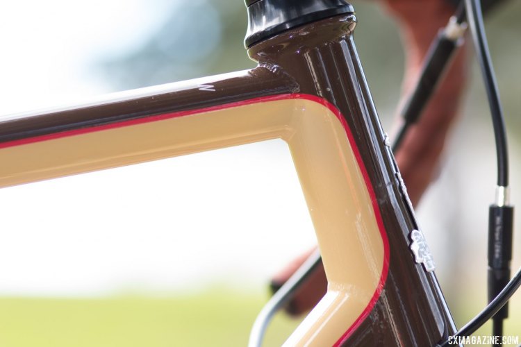 2017 Raleigh Stuntman is welded from Reynolds 631 steel, pairing an Old World brand with a new category of bikes. © Cyclocross Magazine