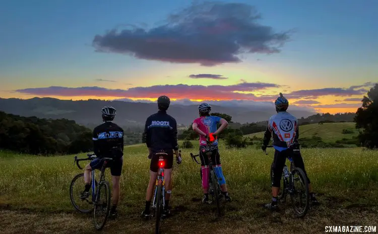 There's beauty and health benefits beyond exercise in a Wednesday Night Ride tradition. © A. Yee / Cyclocross Magazine