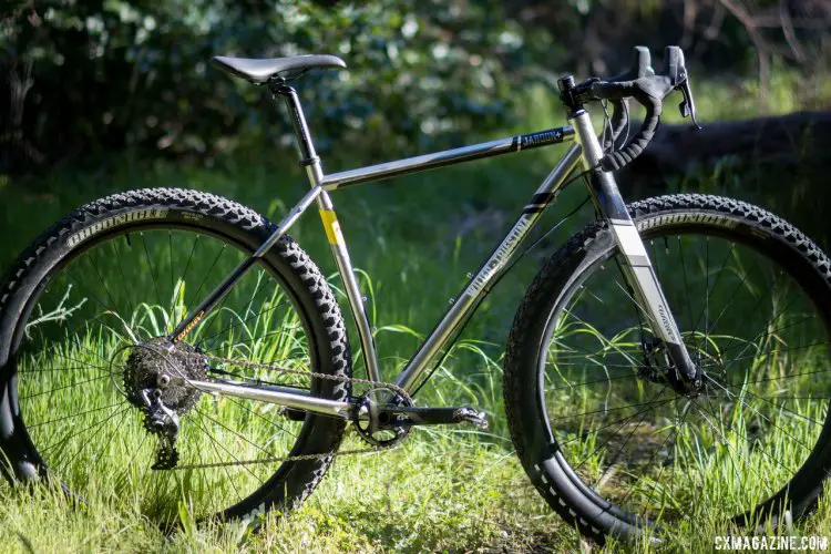 Wilier Triestina Jaroon + drop bar plus bike in its element, ready to explore new terrain off the beaten path. © Cyclocross Magazine