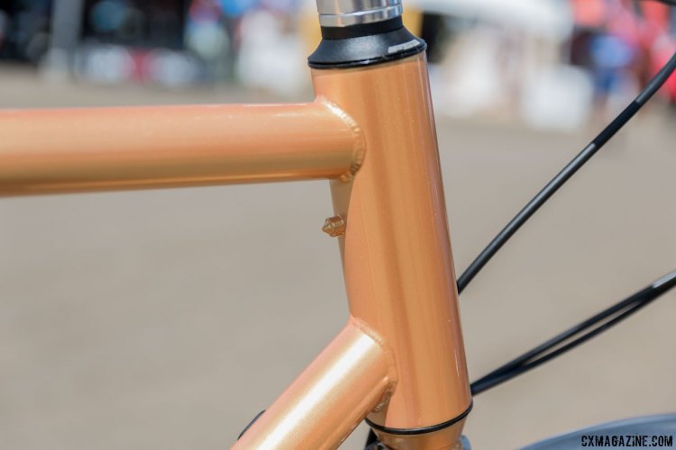 A pump peg on the Doppler will help make sure you can sink your Cutter competitor as you race to the Caffè to get your cappuccino. 2017 Sea Otter Classic. © C. Lee / Cyclocross Magazine