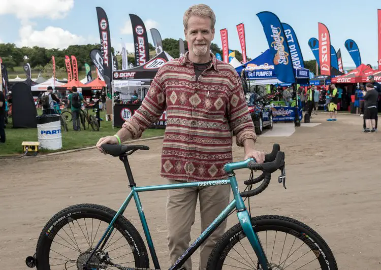 Chris Chance is back in the game and by his own words, "Lovin' it!" © C. Lee / Cyclocross Magazine