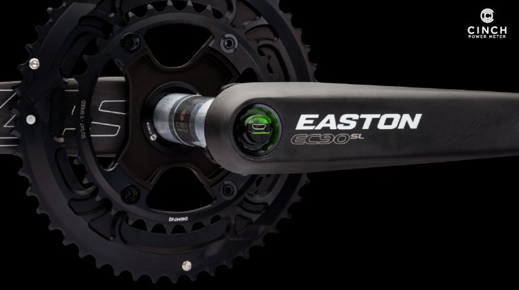With the end cap removed, the CINCH Power Meter's charging port is exposed for easy access.
