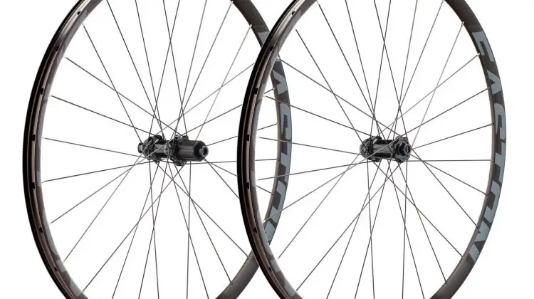 Easton EA70 AX wheelset features 28 spokes, 24mm internal tubeless rims and Centerlock hubs. photo: Sterling Lorence