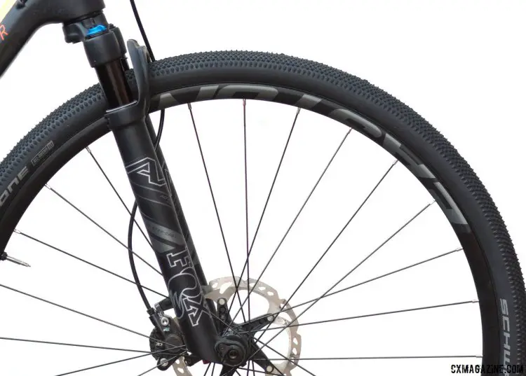 The Arc 24 rim was initially launched for mountain bikes, but the 24mm internal width is ideal for gravel and adventure, and the lines get more blurred between the two categories every day. © Cyclocross Magazine