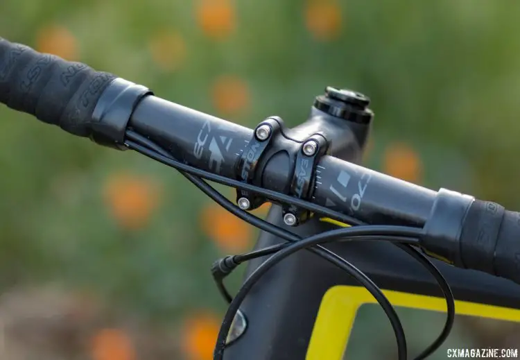 The Easton EC70 AX was the first flared carbon bar to get you ready for adventure without a weight penalty. © Cyclocross Magazine