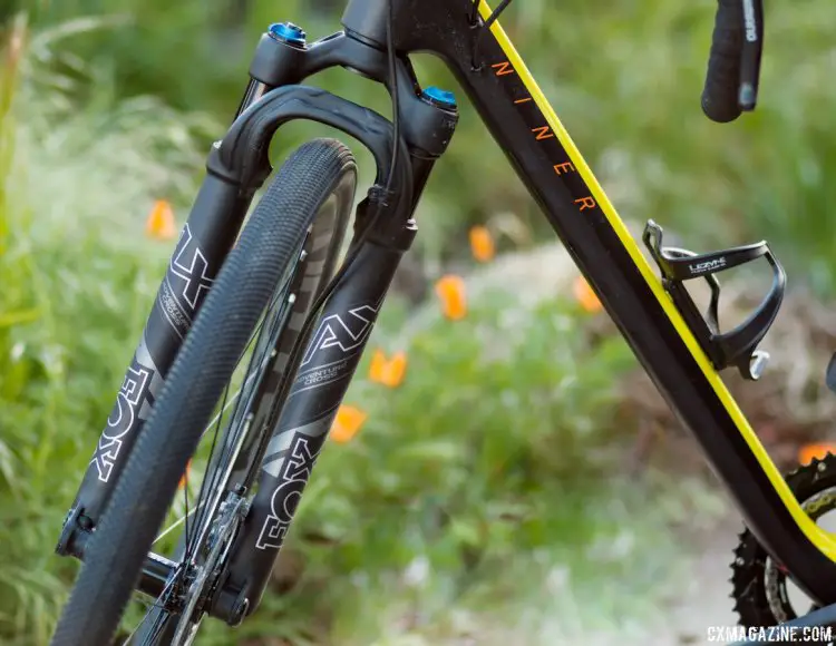 The 32 Step-Cast AX (Adventure Cross) suspension fork is at home among any of Mother Nature's spring surprises. © Cyclocross Magazine