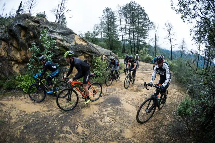 Fox AX Adventure Cross Fork test ride. photo: Connor Macleod