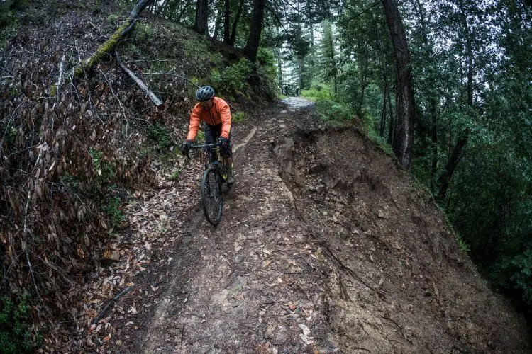 Fox AX Adventure Cross Fork test ride. photo: Connor Macleod