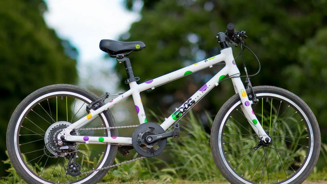 The Frog Bikes 55 20" wheel kid's bike brings lightweight, affordable joy. © Cyclocross Magazine