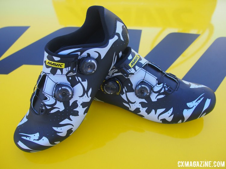 Mavic showed the Classics Limited Edition Cosmic Pro shoe that is available now in sizes 6-13 with a suggested retail of $319.95. Sea Otter Classic 2017 © Cyclocross Magazine