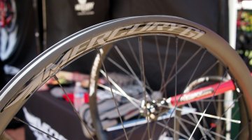 Mercury Cycling G1 gravel wheels are available now through Competitive Cyclist with a suggest retail price of $1,700. 2017 Sea Otter Classic. © G. Kato / Cyclocross Magazine