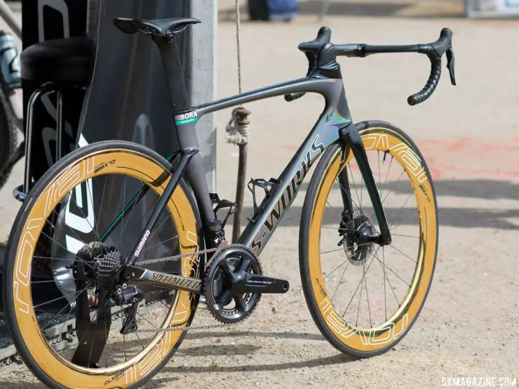 Need some deeper bling? You could opt for the golden CLX 64 hoops of Peter Sagan. © Cyclocross Magazine