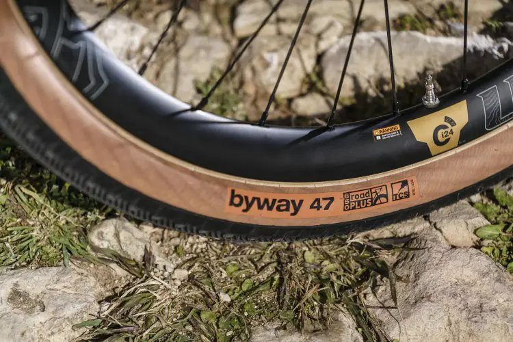 The new $67.95 Byway Road Plus TCS tubeless gravel tire from WTB.