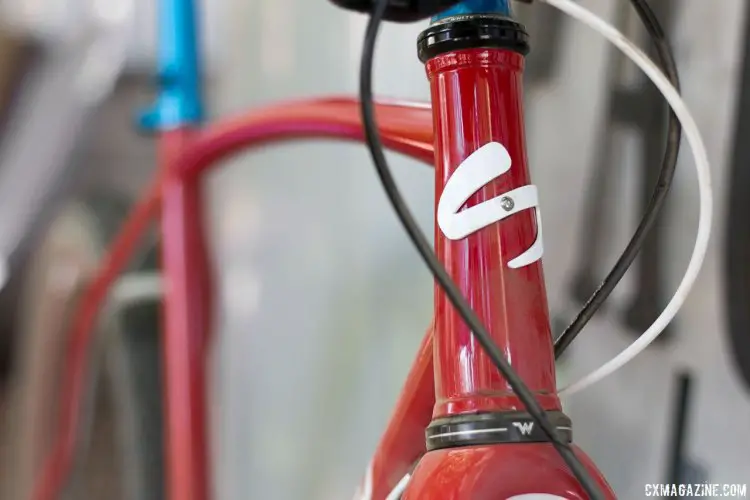 Sklar Bikes monster 'cross bike represents the type of bike Adam often rides around the dirt roads of Bozeman. Paul Camp 2017. © Cyclocross Magazine