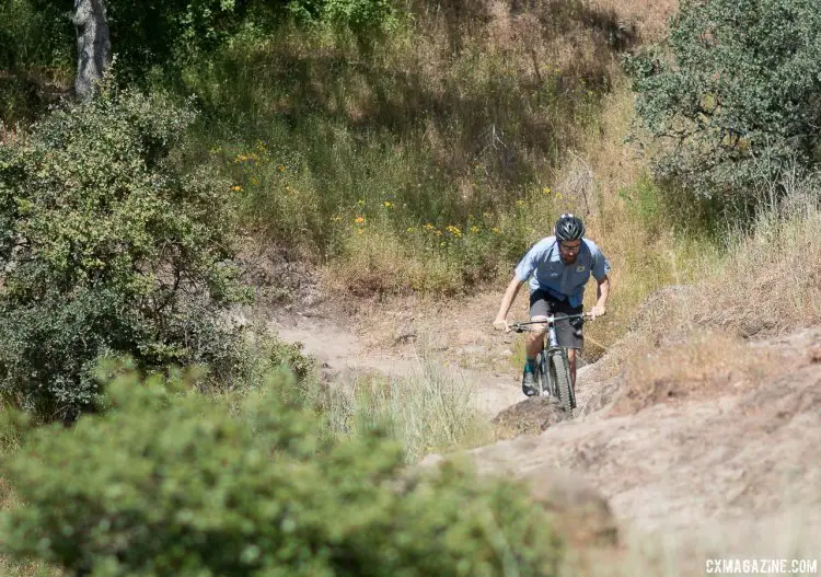 Cameron Falconer has got speed and skill in the dirt. © Cyclocross Magazine