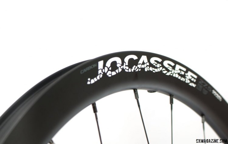 Boyd Cycling's new Jocassee 650b carbon gravel wheel is named after an area in South Carolina that features miles of great gravel riding. Press Camp 2017. © Cyclocross Magazine