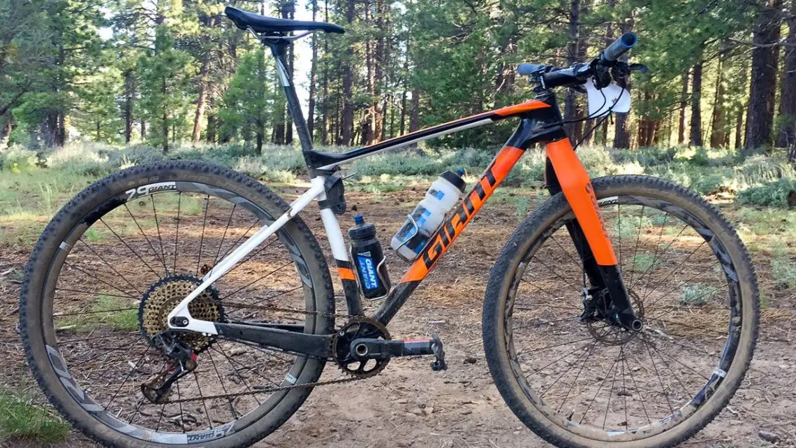 Carl Decker's 2017 Lost and Found 100-winning rigid XTC 29er.