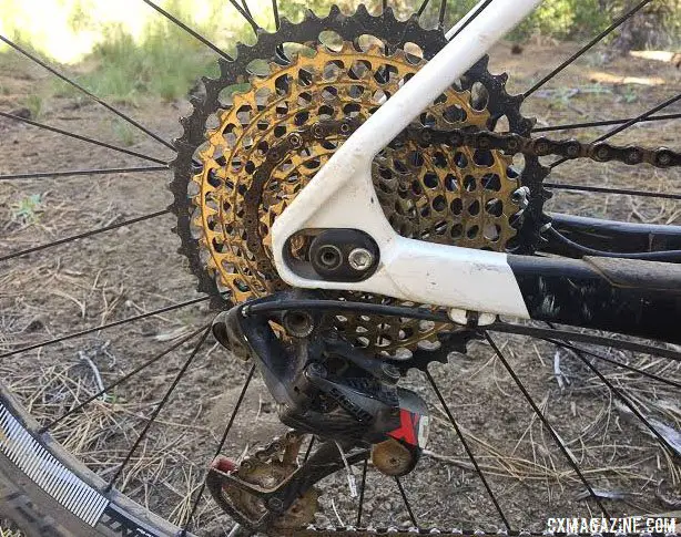 Nesting eagles forced a course change this year, and forced Carl Decker's competitors to lower podium perches. 2017 Lost and Found 100-winning XTC 29er.