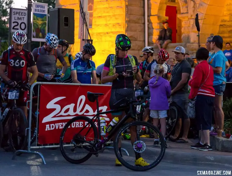 Alison Tetrick gets ready for her run at the DK200 title. © Christopher Nichols