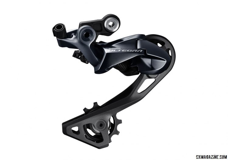Shimano's new Ultegra R8000 component group brings Shadow into the road/cyclocross/gravel limelight, but there's still no Shadow Plus clutch. © Cyclocross Magazine