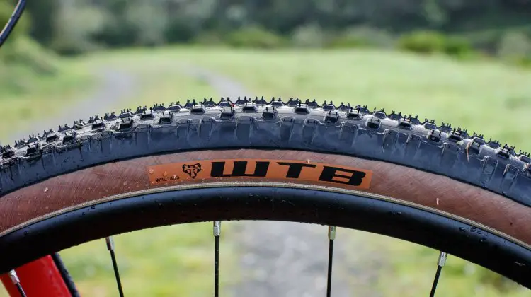 The WTB Resolute 42 gravel tire is an all-conditions tire for year 'round use.