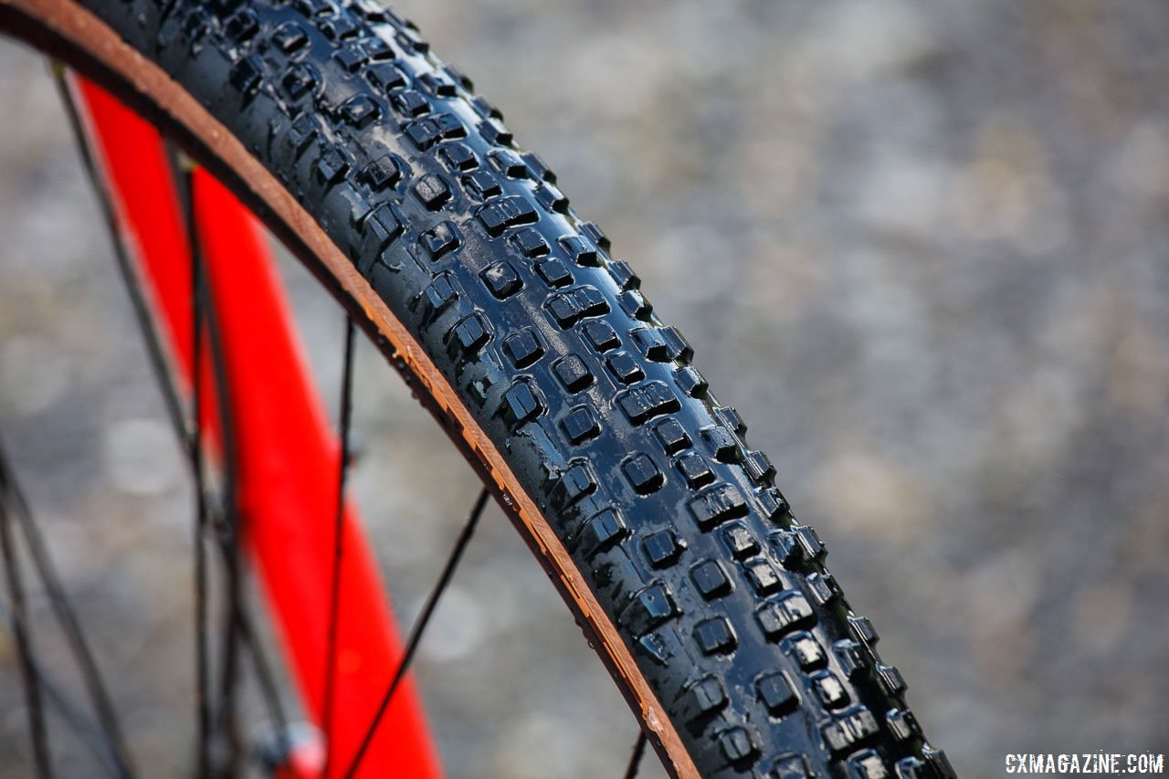 Gravel tires with beefier treads can still be found. WTB Resolute 42 gravel tire.