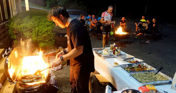 The 2017 Nomad Adventure Ride feeds attendees with fresh trails and an evening feast. © Rob Vandermark