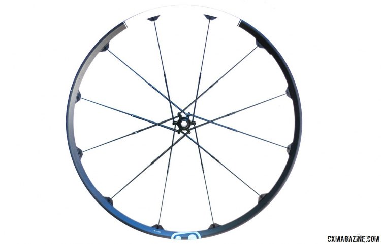 Crankbrothers Zinc 3 cyclocross/gravel wheels are disc only, tubeless ready, and eye catching. © Cyclocross Magazine