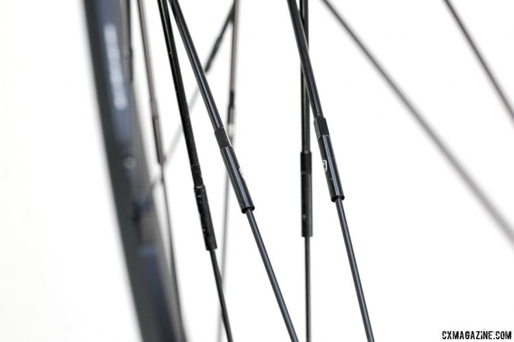 Crankbrothers Zinc 3 cyclocross/gravel wheels use twinpair spokes of a single length. © Cyclocross Magazine