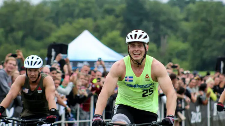 Cyclocross racing at the 2017 Crossfit Games. © Z. Schuster, Cyclocross Magazine