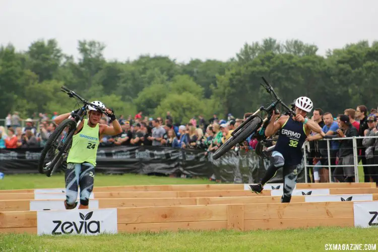 Cyclocross racing at the 2017 Crossfit Games. © Z. Schuster, Cyclocross Magazine