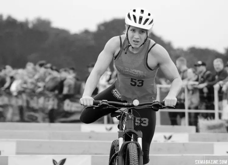 Cyclocross racing at the 2017 Crossfit Games. © Z. Schuster, Cyclocross Magazine