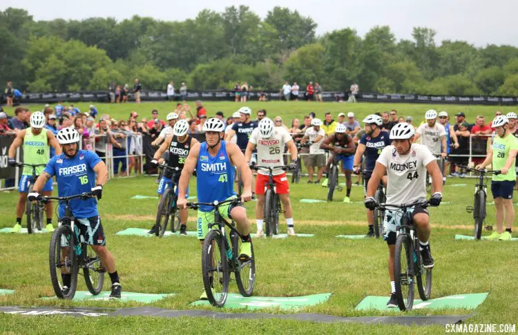 Cyclocross racing at the 2017 Crossfit Games. © Z. Schuster, Cyclocross Magazine