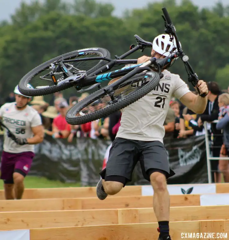 Cyclocross racing at the 2017 Crossfit Games. © Z. Schuster, Cyclocross Magazine