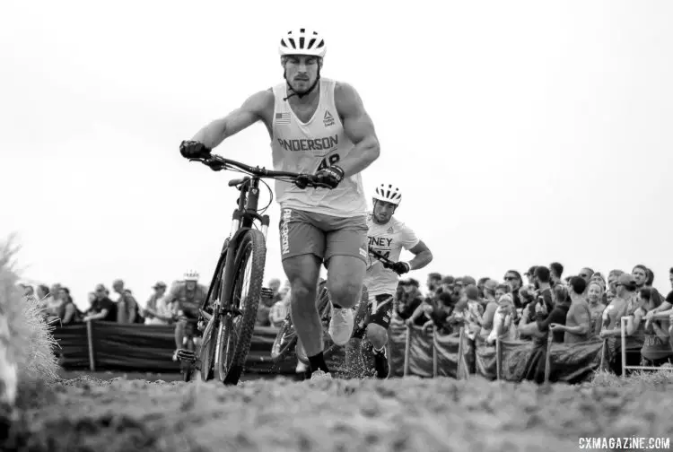 Cyclocross racing at the 2017 Crossfit Games. © Z. Schuster, Cyclocross Magazine