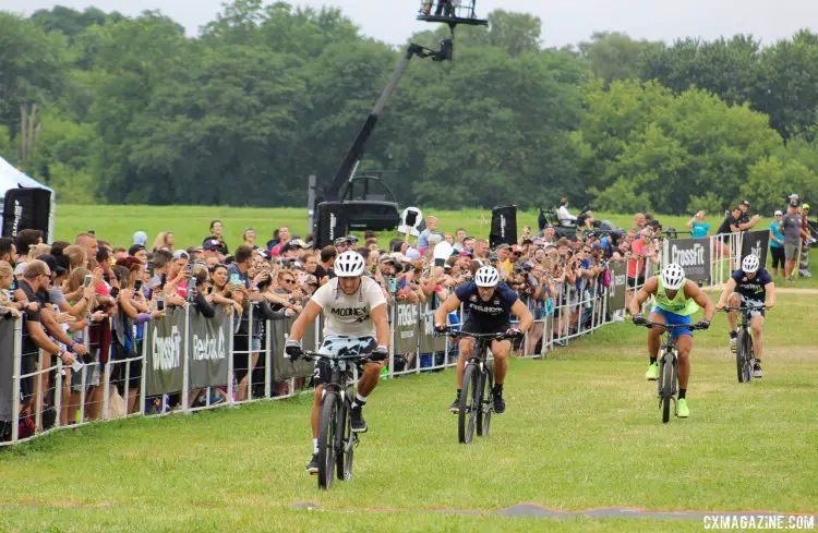 Cyclocross racing at the 2017 Crossfit Games. © Z. Schuster, Cyclocross Magazine