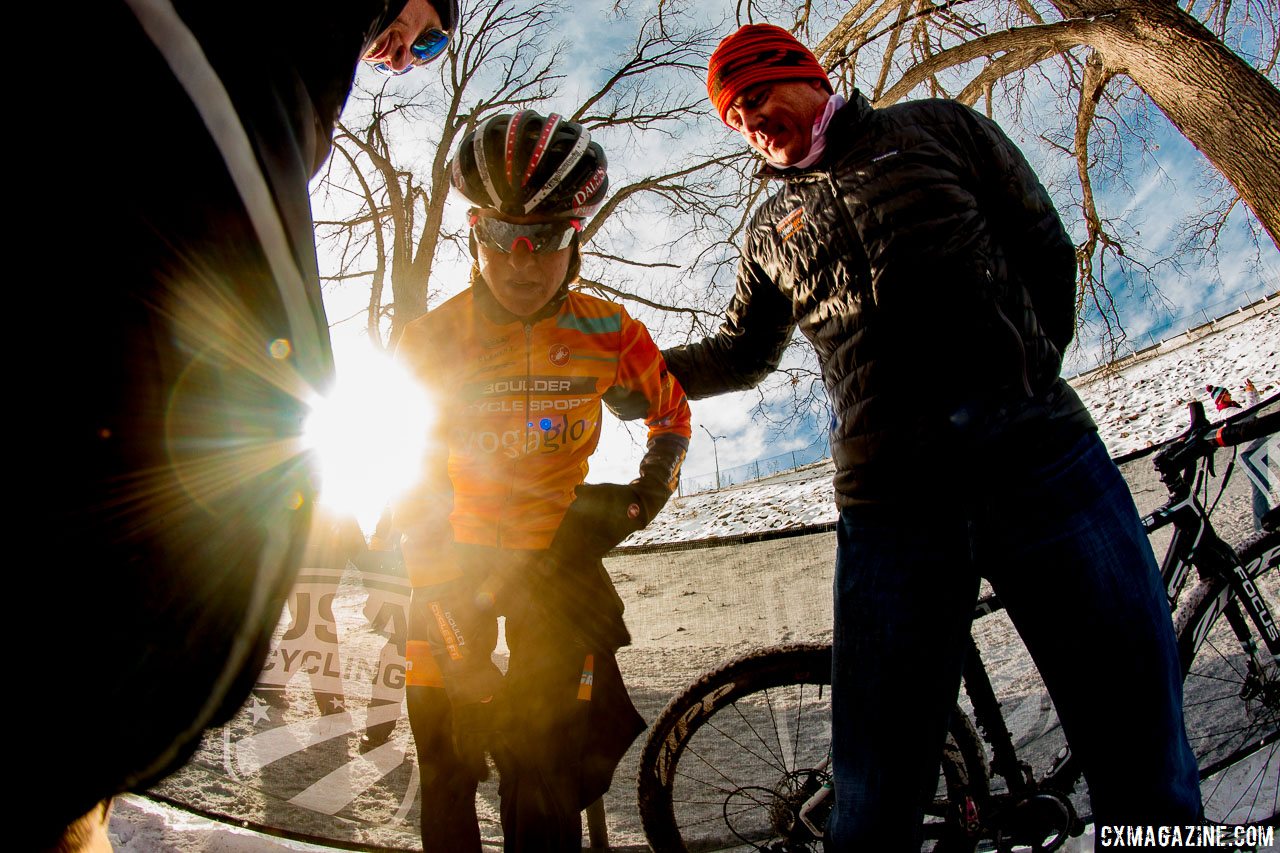 Will we see Amanda Miller's star power in cyclocross again? photo: Warming up after second. Elite Women, 2017 Cyclocross National Championships. © A. Yee / Cyclocross Magazine