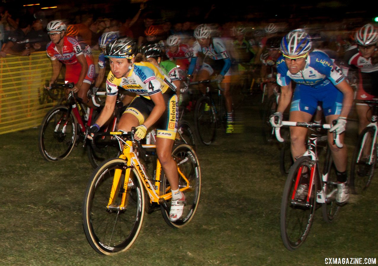 Amy Dombroski, 2013 CrossVegas. © Cyclocross Magazine