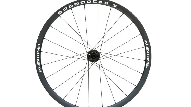 The AlexRims Boondocks 3 is a wheelset designed for the cyclocross and gravel rider. 700c, disc only © C. Lee / Cyclocross Magazine