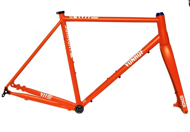 Von Hof ACX Cyclocross Frame. © Rich Hofbauer
