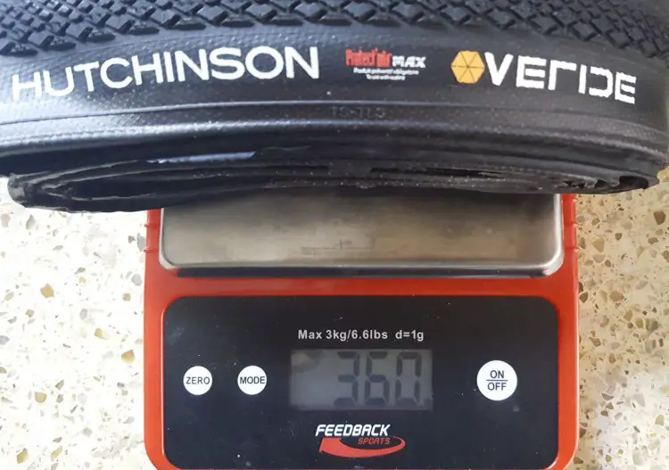 Hutchinson Overide tubeless gravel tire. © Cyclocross Magazine